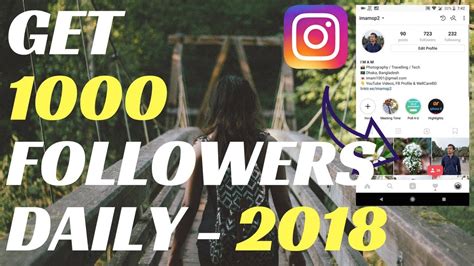 How To Get 1000 Followers Daily On Instagram 2018 100 Working