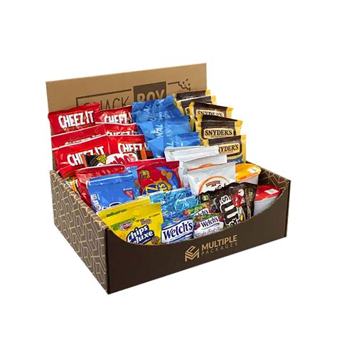 Custom Snack Boxes Multiple Packages Wholesale Packaging Supplier