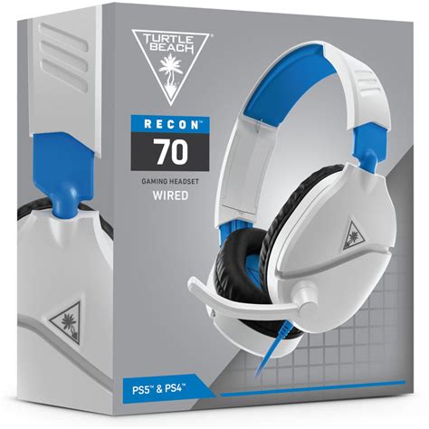 Turtle Beach Ear Force Recon 70 Wired Gaming Headset Whiteblue Gamory