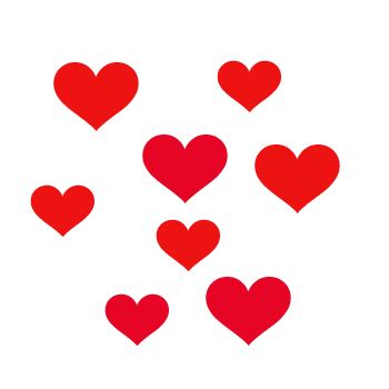 Small Heart Shapes Clipart Best