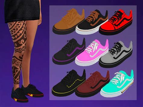 Zs27s Vans Old Skool Design Retexture Need Mesh Girls Sneakers