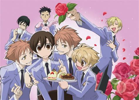 Dessert and Roses Ouran High School Host Club Fabric Poster in 2020