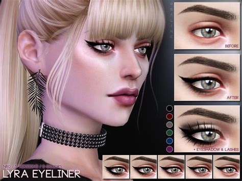 Sims 4 Eyeliner Mods Cc Snootysims