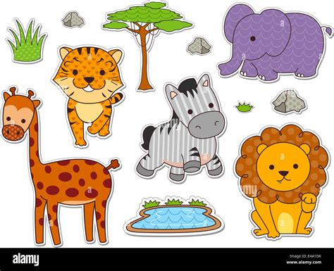 Imprimir Dibujos Animales De La Selva Para Imprimir Y Recortar Images