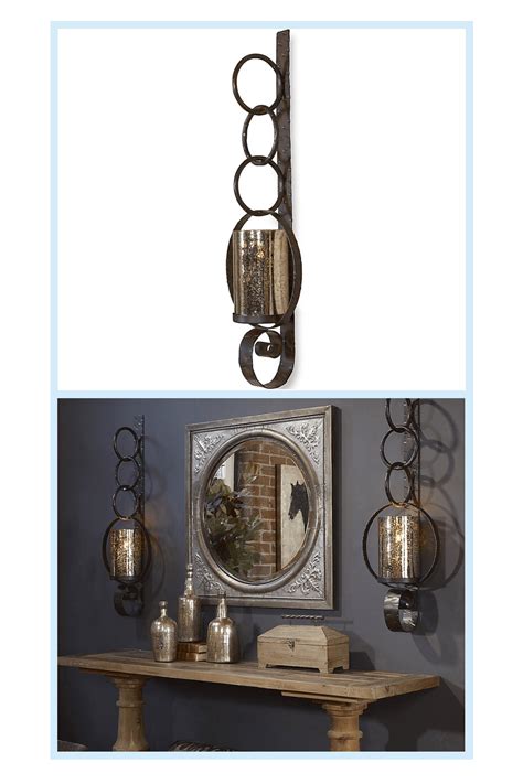 Uttermost Falconara Metal Wall Sconce Bed Bath And Beyond Metal Wall