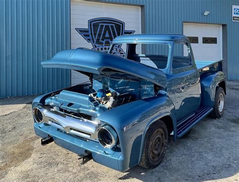 Lal Customs Ol Blue 1953 F 100 Crown Vic Ford