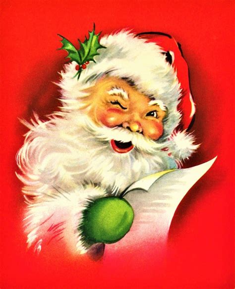 Free Vintage Santa Images Web Find And Download Free Graphic Resources