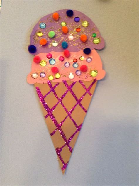 Ice Cream Cone Arts And Crafts