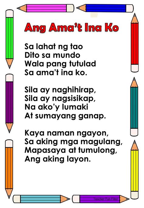 Teacher Fun Files Tagalog Reading Passages 16
