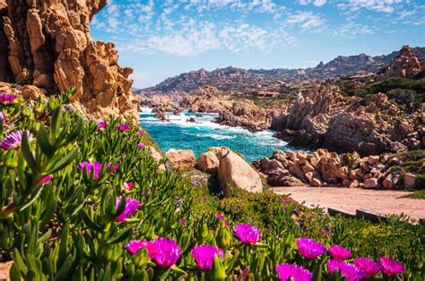 The Italian Island Sardinia In Mediterranean Sea Stock Photo Image Of