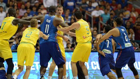 It's going te be a tough battle for the final 12 spots on the boomers squad for tokyo. Basketball fight video: Australian Boomers v Philippines brawl: Thon Maker tweet, Shane Heal ...