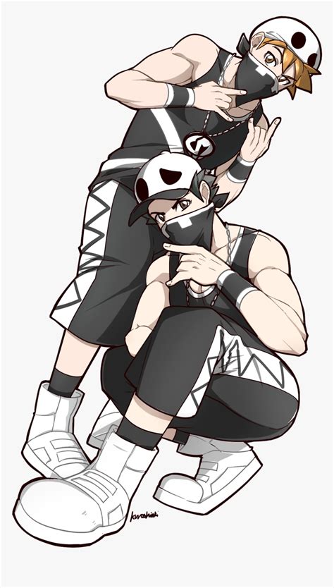 Transparent Team Skull Png Pokemon Team Skull Outfit Png Download Kindpng