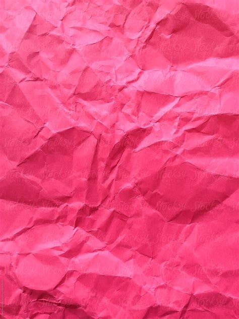 Close Up Of Crumpled Piece Of Colorful Construction Paper Download This