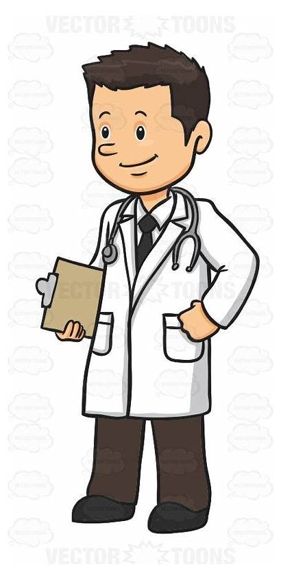Clipart Doctor Clip Doctors Male Smile Cartoon