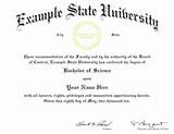 Pictures of University Degree Template Download