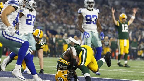 2016 Nfl Playoffs Live Green Bay Packers V Dallas Cowboys Battle