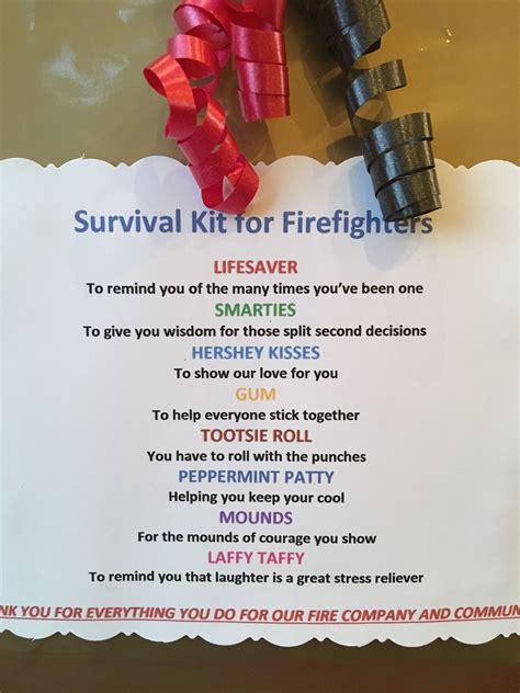 Firefighter Survival Kit Artofit