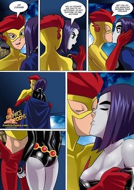Teen Titans Comic Raven Vs Flash Porn Comics