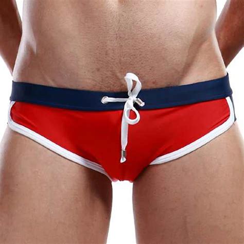 Seobean Brand Mens Swimming Trunks Gay Swimwear Men S Swim Shorts Male