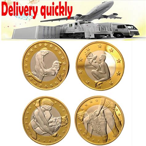 Coin Gold Sexy Coin Commemorative Coins Set Wholesale4pcs Lot Special Offer Sale Mix Order Pure