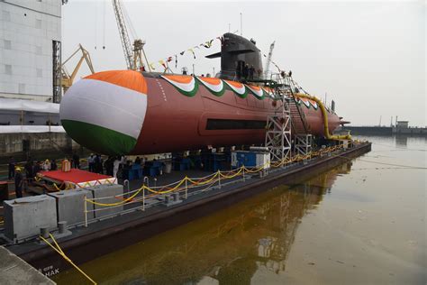 Chindits Indian Navys First Scorpene Submarine Kalvari Set Afloat
