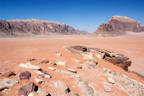 Rocky Desert Landscape Near Eilat In Israel Stock Photo Image Of