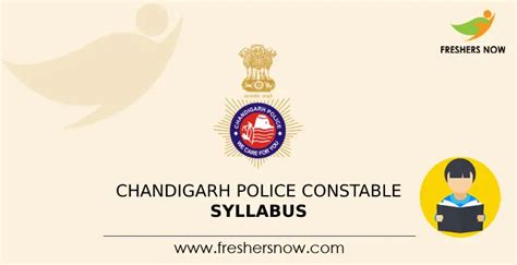 Chandigarh Police Constable Syllabus Exam Pattern