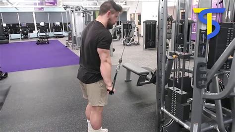 Cable Single Arm Tricep Extension YouTube