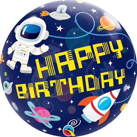 22 Outer Space Happy Birthday Astronaut Balloon The Sweetest Thing