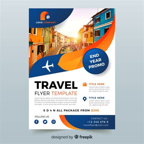 7 vacation itinerary templates free sample example format download free premium templates / however, before a tourist can be called as such, there is a long way to go. Modèle de flyer de voyage avec photo | Télécharger des ...