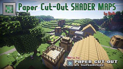Paper Cut Out Pack Add On 9minecraftnet