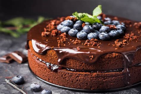 chocolate  blueberry cake recipe kerrygold ireland
