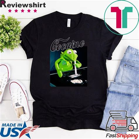 Kermit The Frog Doing Coke T T Shirts Breaktshirt