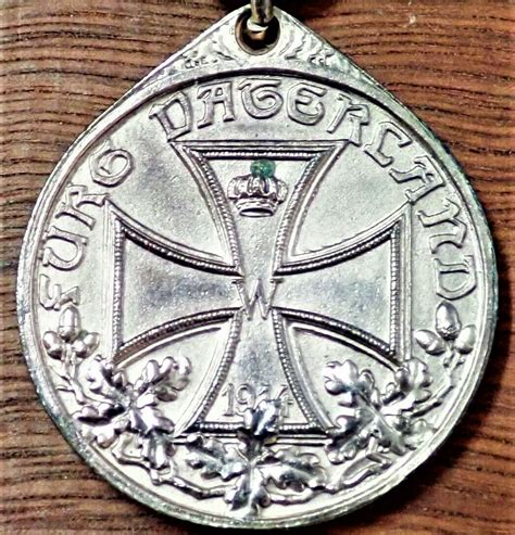 Ww1 Germany Commemorative Veterans League Honour Campaign Service Medal