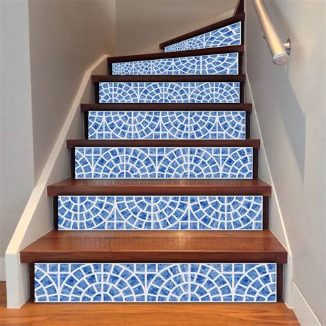 3d Arabia Style Tile Wall Stairs Stickers Pvc Removable