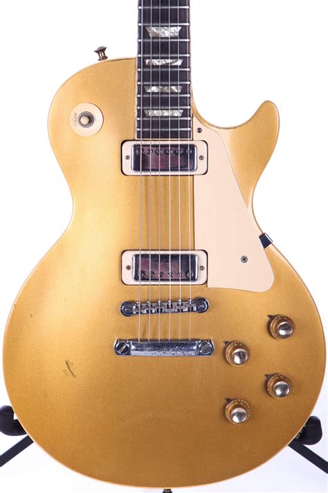 1973 Gibson Les Paul Deluxe Goldtop Gold Top Guitar Chimp