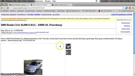 Craigslist In Pinellas County Fl