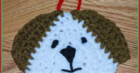 Posh Pooch Designs Dog Clothes I Love My Dog Tree Ornament Crochet