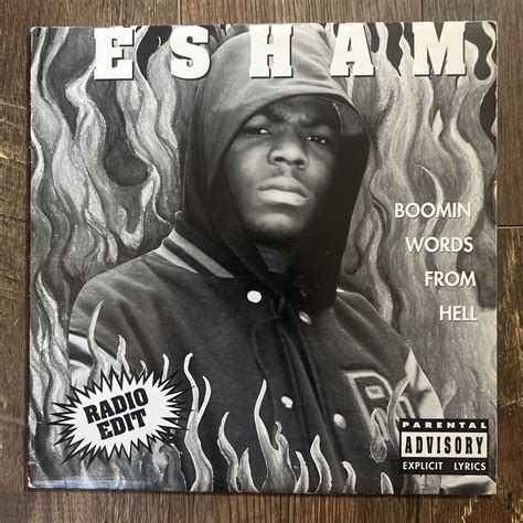 Esham Boomin Words From Hell Nm Vinyl Reel Life Productions Rare