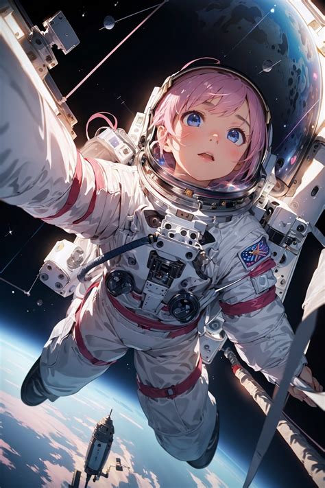Astronaut Hina Repost With Prompt — Yodayo