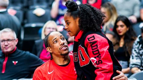 Demar Derozan S Daughter Goes Viral During Play In Game Nba