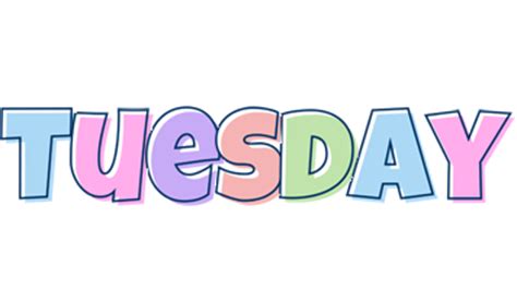 Tuesday Logo | Name Logo Generator - Candy, Pastel, Lager, Bowling Pin ...