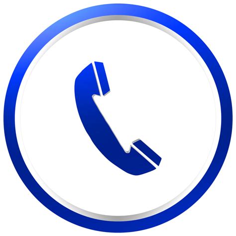 Contact Telephone Icon 3d Illustration 8506463 Png