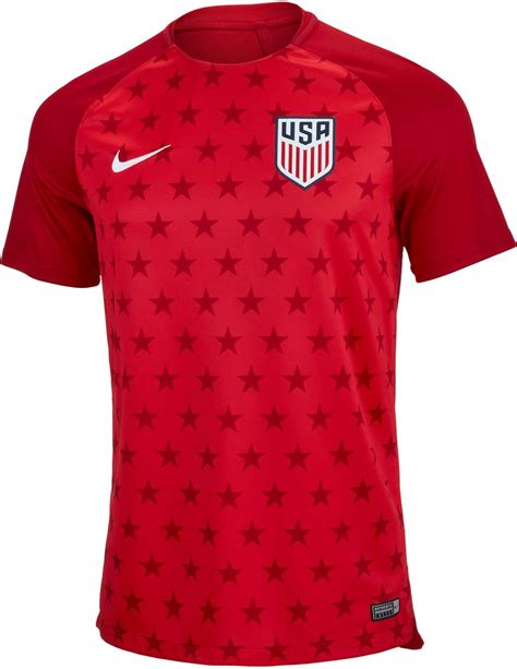 Beauty Products Nike Usa Soccer Squad Pre Match Jersey Nolimits