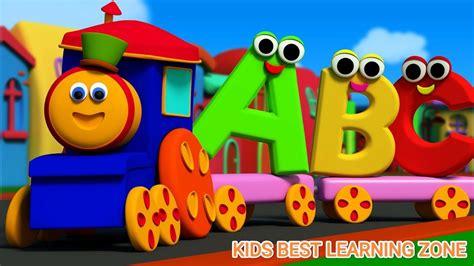 A For Apple With Train Alphabet Train Song Abcd I Learn Alphabet Abc