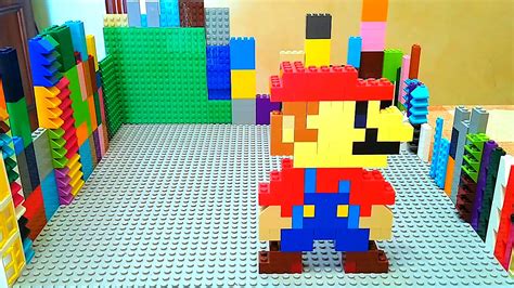A Lego Robot Mounting Super Mario Youtube
