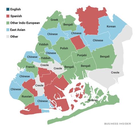 Most Commonly Spoken Languages In New York City Brooklyn