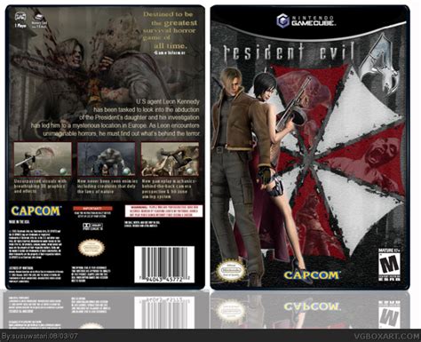 Resident Evil 4 Gamecube Box Art Cover By Susuwatari