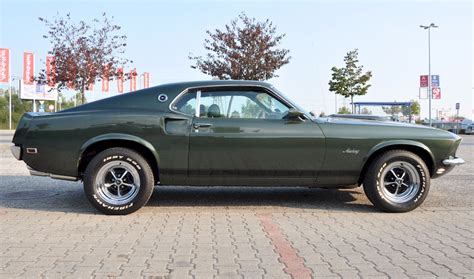 1969 Ford Mustang Mach 1 Silver Jade