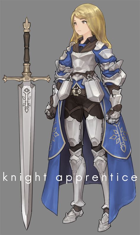 Natsu Amainatsu Твиттер Fantasy Character Design Female Knight